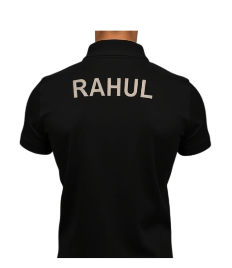 Corporate Branding _ Collar T Shirt Company Name and Logo