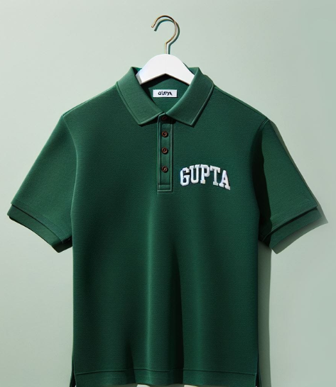 Embroidered Front Side