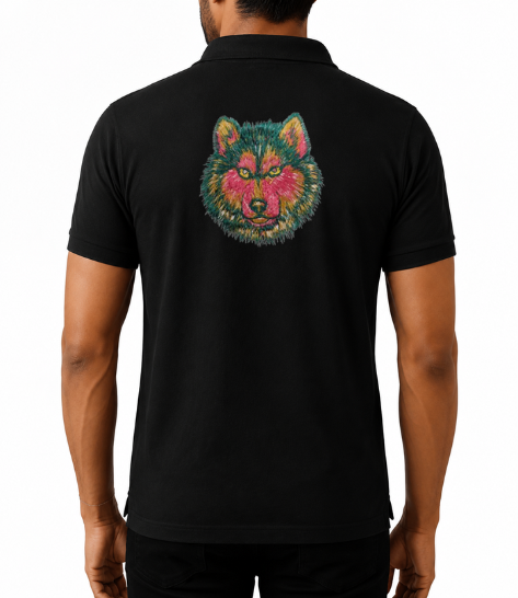 Wolf On Back