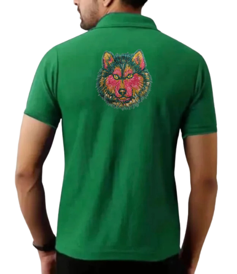 Wolf On Back