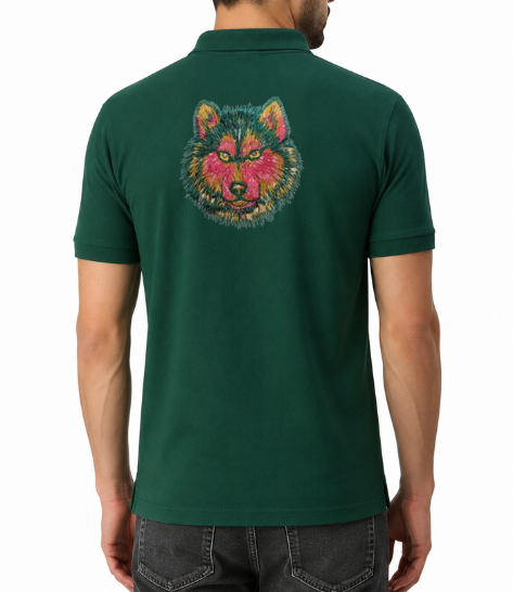 Wolf On Back
