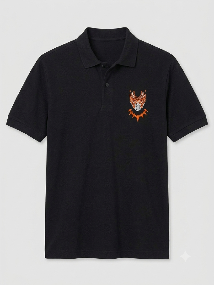Black Panther Polo T shirt