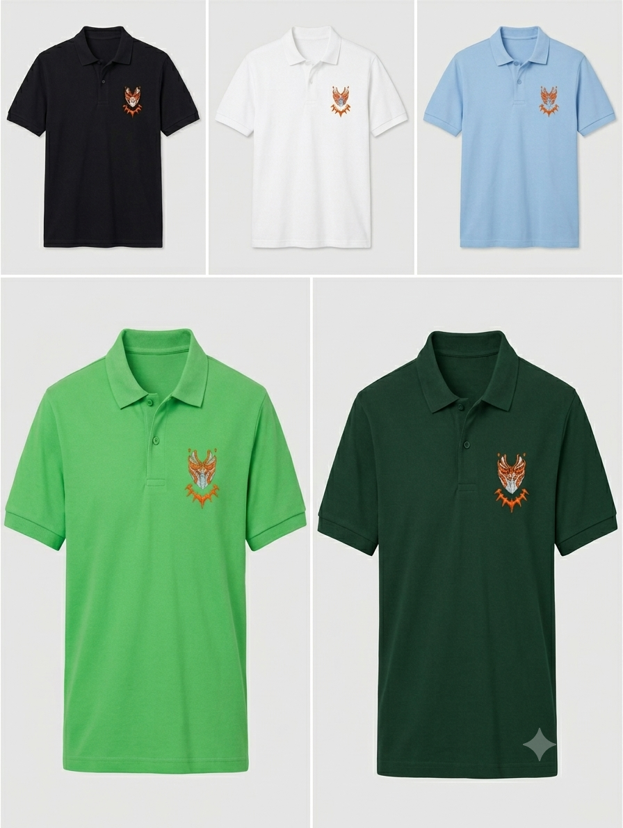 Black Panther Polo T shirt