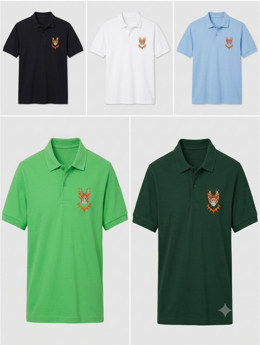 Black Panther Polo T shirt